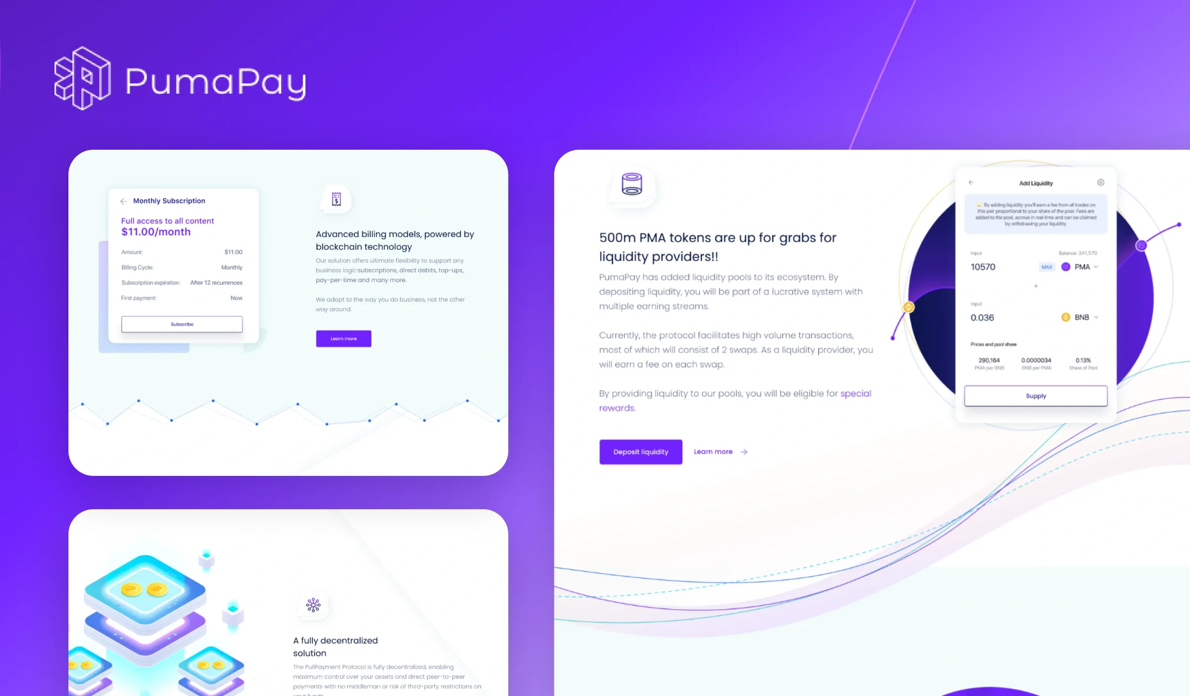 PumaPay banner