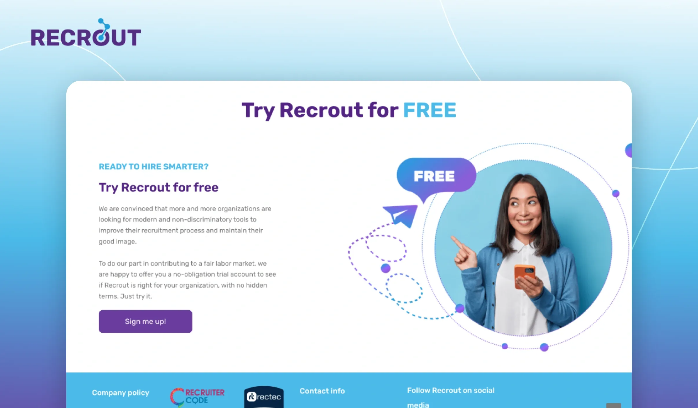 Recrout | HR Automation Platform | AI-Powered Recruitment Solution