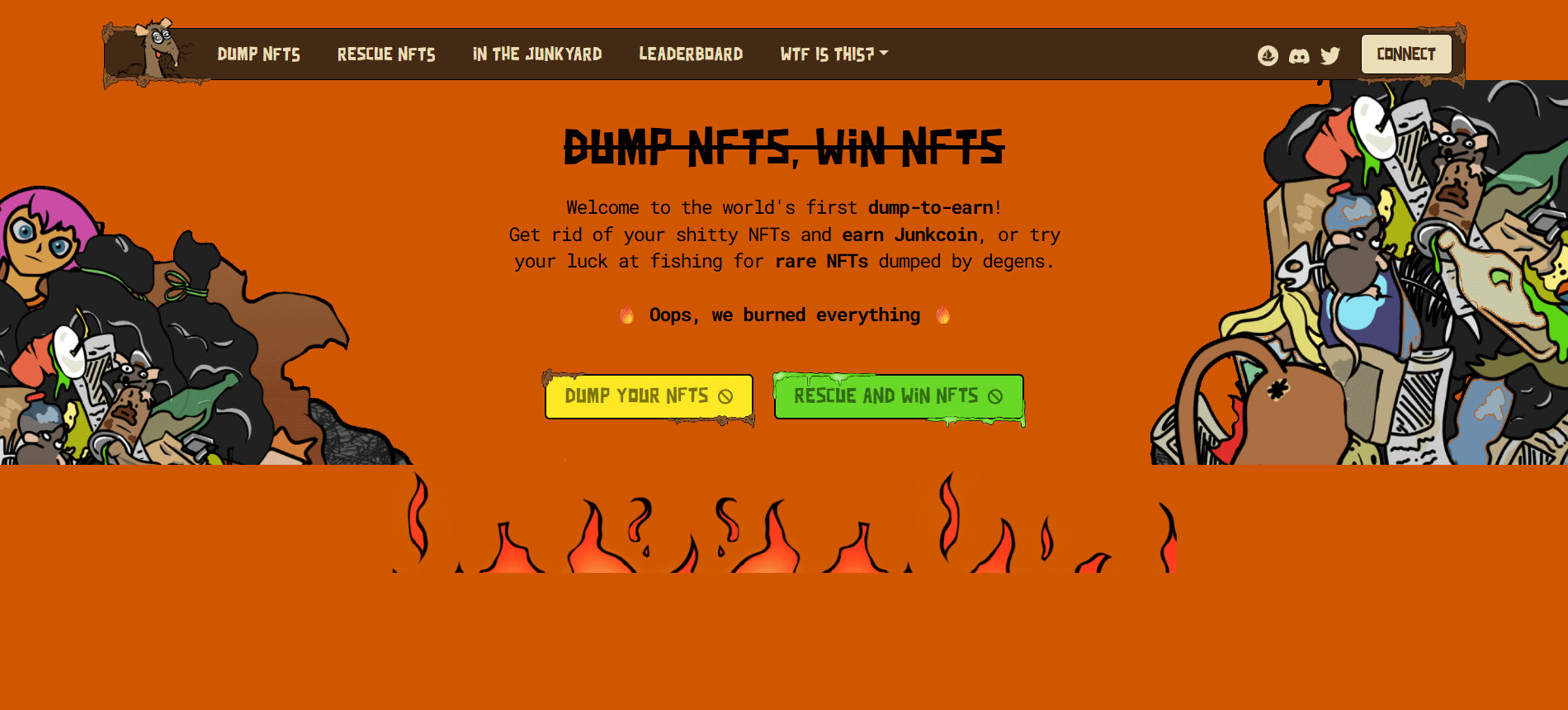 dump nft